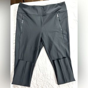 Athleta Gray High-Waisted Pants